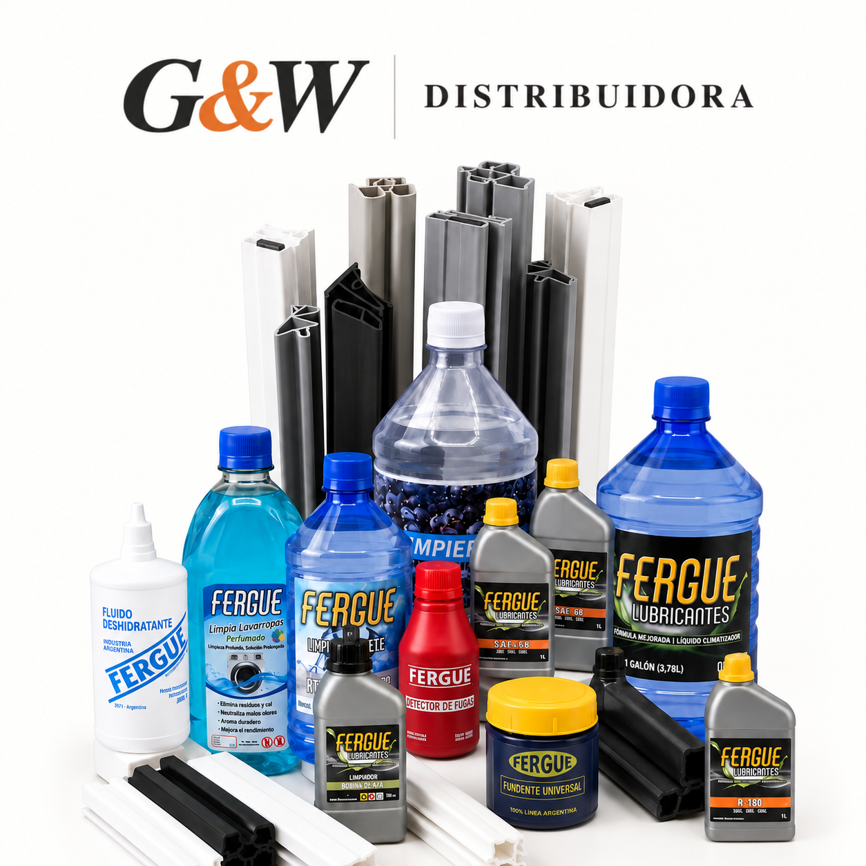 Repuestos y productos distribuidos por G&W